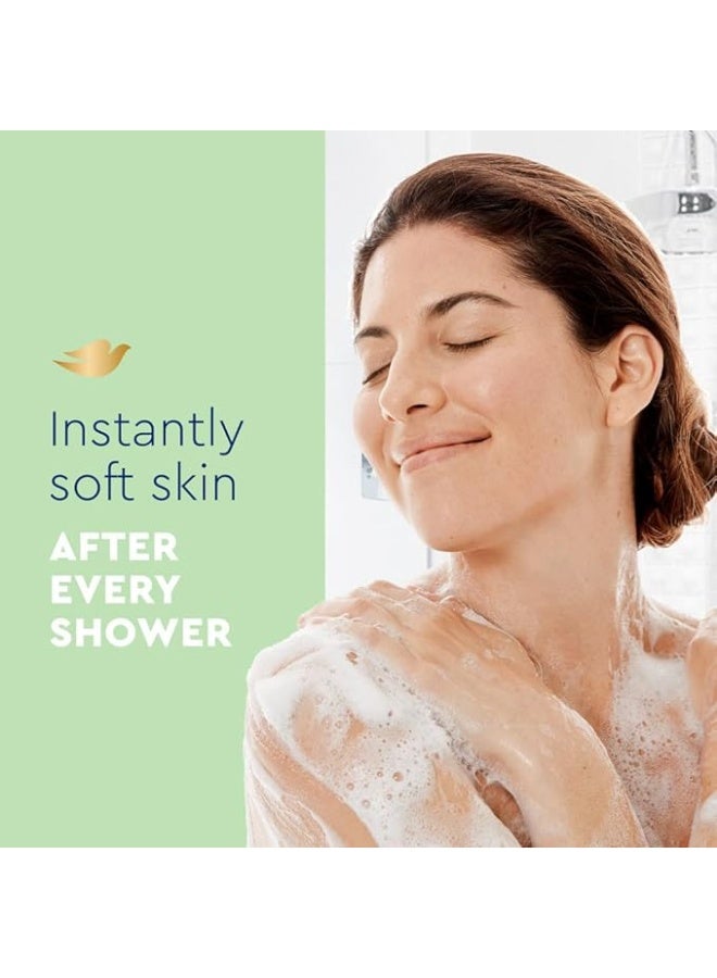 Dove .DOVE Refreshing Body Wash, for instant nourishing, Cucumber and Green Tea, No Sulfates or Parabens, 500ml - Image 4